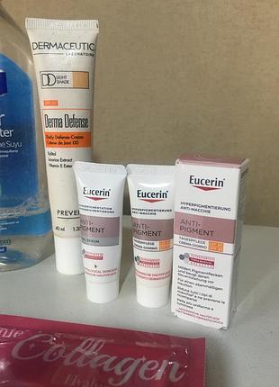 Лот косметики eucerin vichy  крем 2