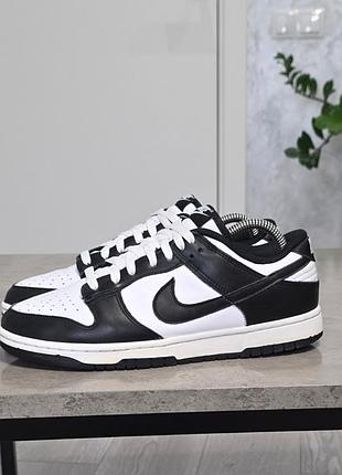 Кожаные кроссовки nike dunk оригинал