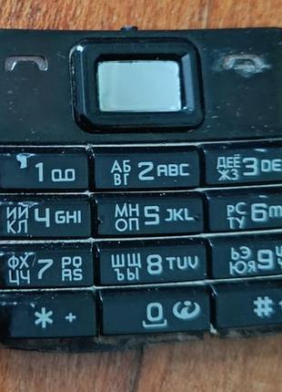 Клавіатура на nokia 8800 sirocco black, нова.