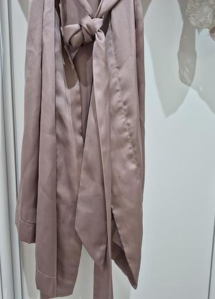 Домашній халат з мереживом  h&m 3