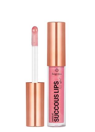 Помада для губ жидкая bogenia angelic 3d effect с витамином e bg711, 014 flirty