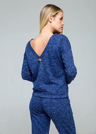 Женский костюм angora, синий м 2