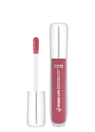 Блеск для губ увлажняющий parisa cosmetics hydro shine lip gloss (phl-06), 01 intense coral коралловый daily skin care