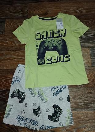 Комплект, піжамка на 7-8 років
