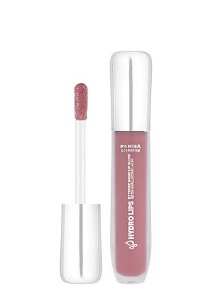 Зволожуючий блиск для губ parisa cosmetics hydro shine lip gloss (phl-06), 03 pure lilac рожево-ліловий daily skin care