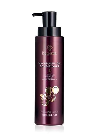 Кондиционер для волос bogenia macadamia oil с маслом макадамии 400 мл (bg435 (002) daily skin care