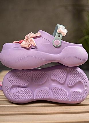 Кроксы miu purple пп7779 7