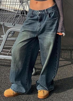 Джинсы багги, baggy. 4