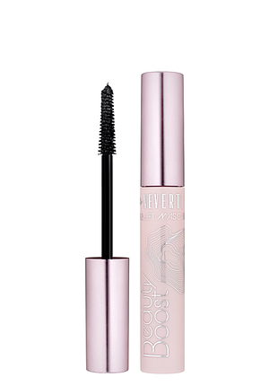 Тушь для ресниц объемная подкручивающая neverti beauty boost volume & lift (np504)