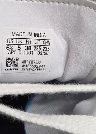 Кожаные кроссовки adidas оригинал 6