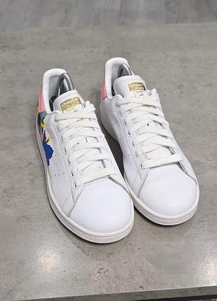 Кожаные кроссовки adidas оригинал 2
