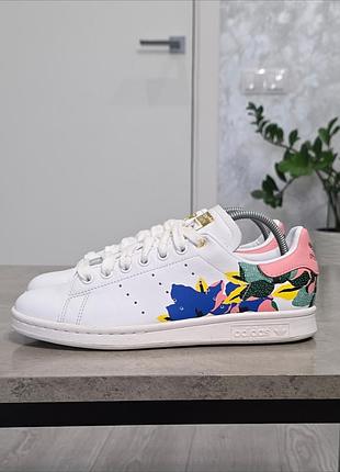 Кожаные кроссовки adidas оригинал 3