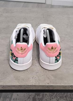 Кожаные кроссовки adidas оригинал 4