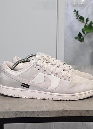 Кожаные кроссовки nike dunk cordura оригинал