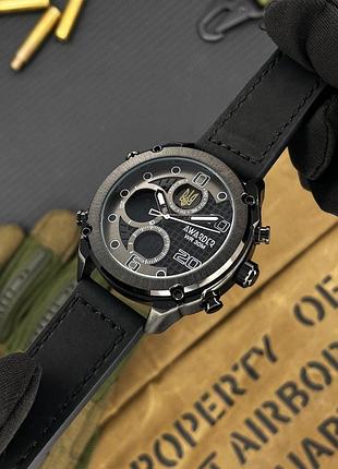 Awarder 017 тризуб золото all black 2