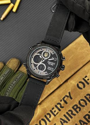 Awarder 017 тризуб золото all black 4
