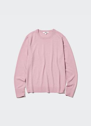 Базовый шерстяной свитер джемпер uniqlo