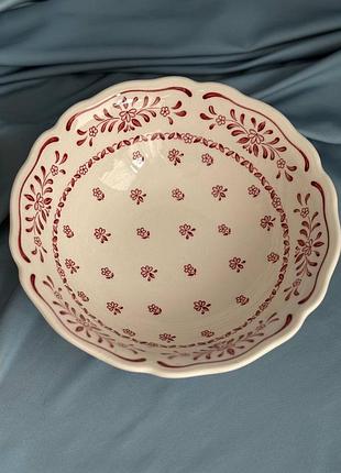 Вінтажний салатник royal staffordshire burgundie від j. & g. meakin, england.