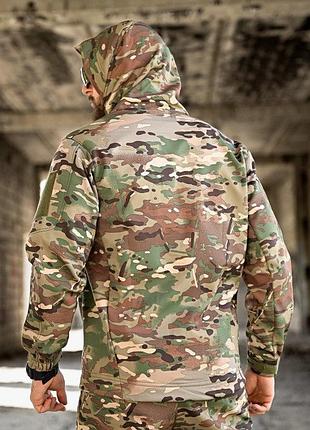 Тактическая куртка softshell armageddon мультикам вт0478 4