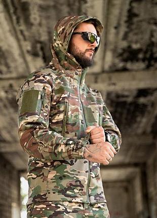 Тактическая куртка softshell armageddon мультикам вт0478 6