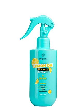 Спрей для объема и распутывания волос bogenia lemon oil & sea salt, 220 мл bg440(no003) daily skin care