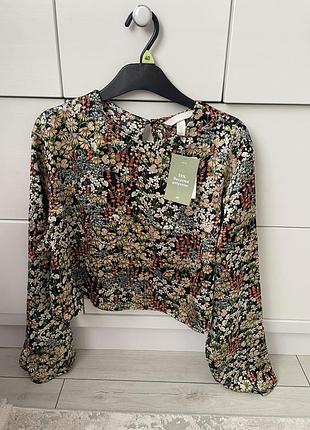 Нова стильна блуза hm h&m розмір м 2