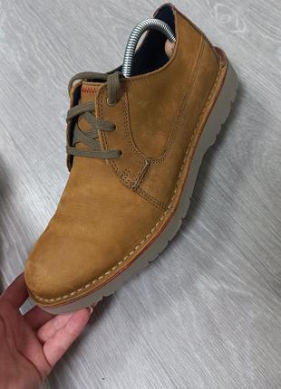 Кожаные мужские туфли clarks 3