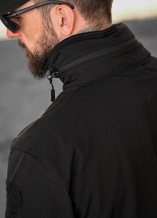 Тактична куртка softshell element black ра4968 8