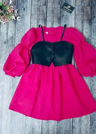Платье с корсетом 158 для девочек 🌺 6