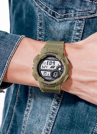 Skmei 1718ag army green 4