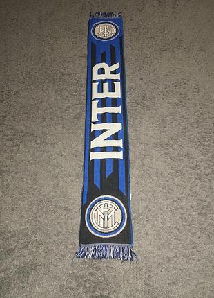 Футбольный шарф фк «интер мелан» (inter milan)