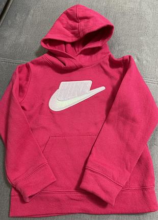 Оригінал nike дитячий світшот худі на дівчинку в чудовому стані