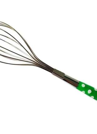 Венчик металлический 26см ручка горох vt6-19513 18855 тм vitol