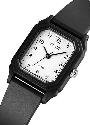 Skmei 1651bkwt black-white 5