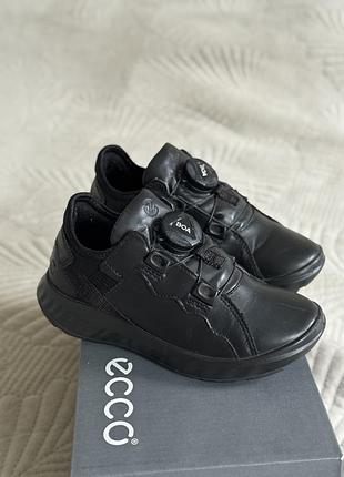 Дитячі шкіряні кросівки ecco boa 27р