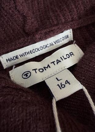 Tom tailor оригінал  пуловер укорочений з капішоном 8