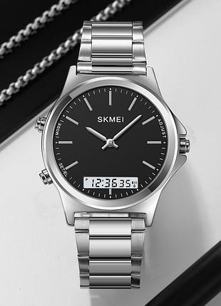 Skmei 2120sibk silver-black 4