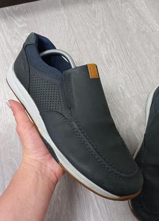 Кожаные мужские туфли clarks 2