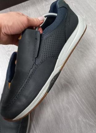 Кожаные мужские туфли clarks 3
