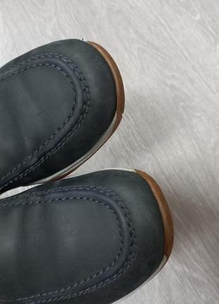 Кожаные мужские туфли clarks 6