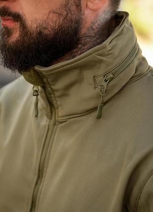 Тактичесая куртка softshell element oliva ра4969 7