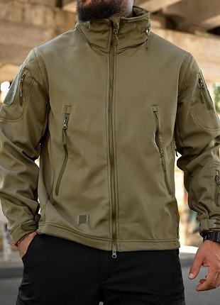 Тактичесая куртка softshell element oliva ра4969 9