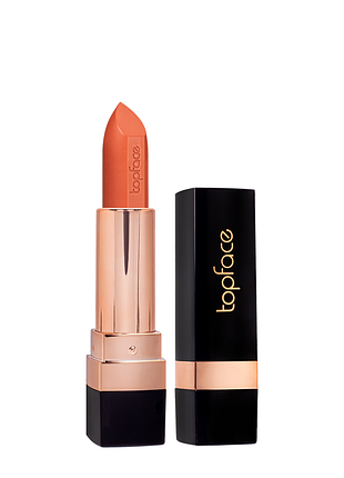 Помада для губ кремовая topface creamy lipstick instyle pt156, no 016 coral island cветло-коралловая daily skin care