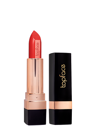Помада для губ кремова topface creamy lipstick instyle pt156, № 009 plush coral кораловая daily skin care