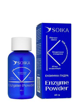 Ензимна пудра для вмивання soika з центеллою та алое 60 г daily skin care