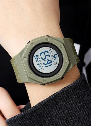 Skmei 2048ag army green 3