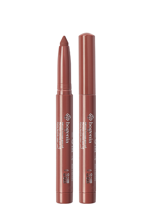 Помада-карандаш для губ водостойкая bogenia velvet waterproof matte bg730, 013 mangosteen натуральная daily skin care