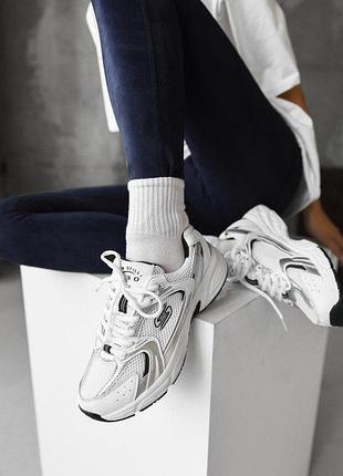 Женские кроссовки silver/navy вт1005