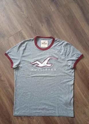 Брендова футболка hollister.