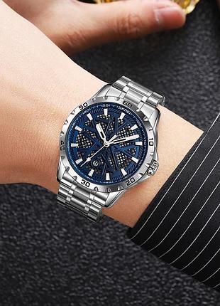 Skmei 9337sibu silver-blue 3